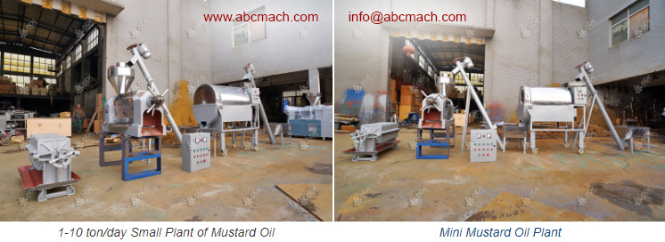 small cooking oil extraction workshop